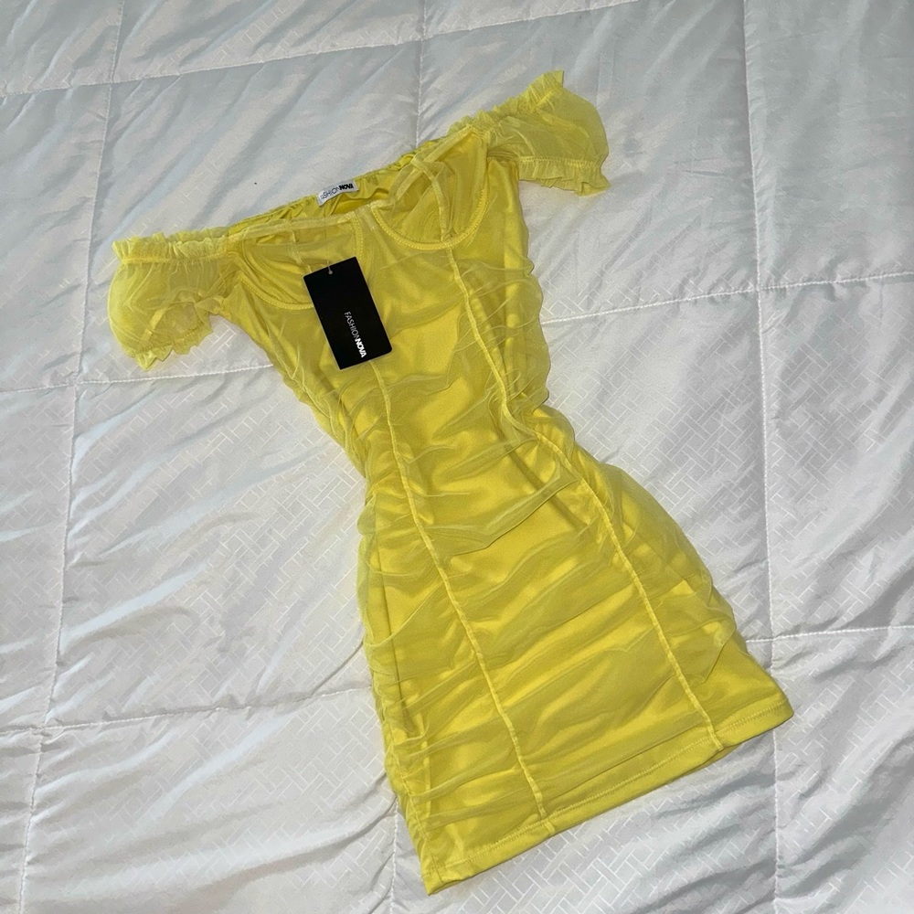 Yellow Fashion Nova Dress